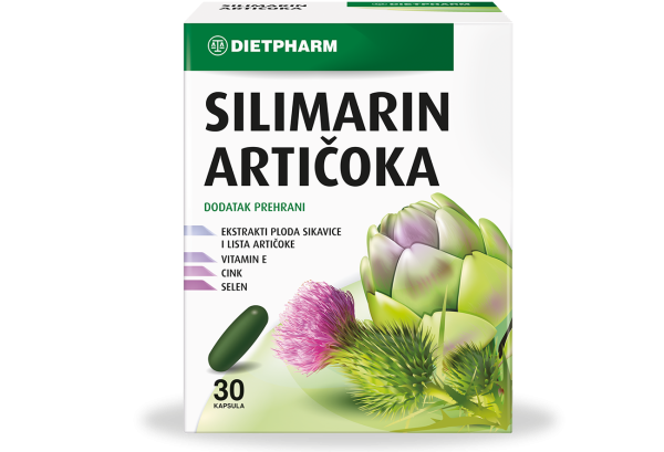 dietpharm silimarin artičoka