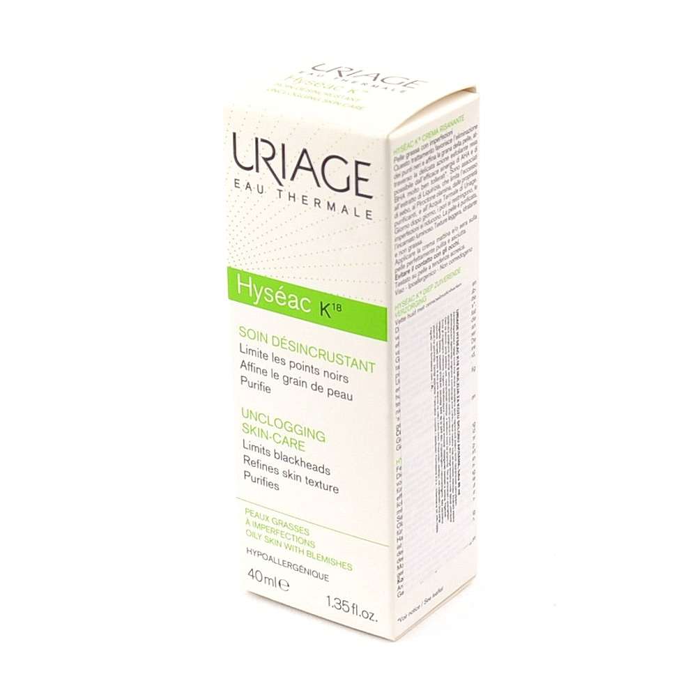 Uriage Hyseac K18 emulzija za kožu sklonu aknama, 40ml 1 Uriage Hyseac K18 emulzija za kožu sklonu aknama, 40ml