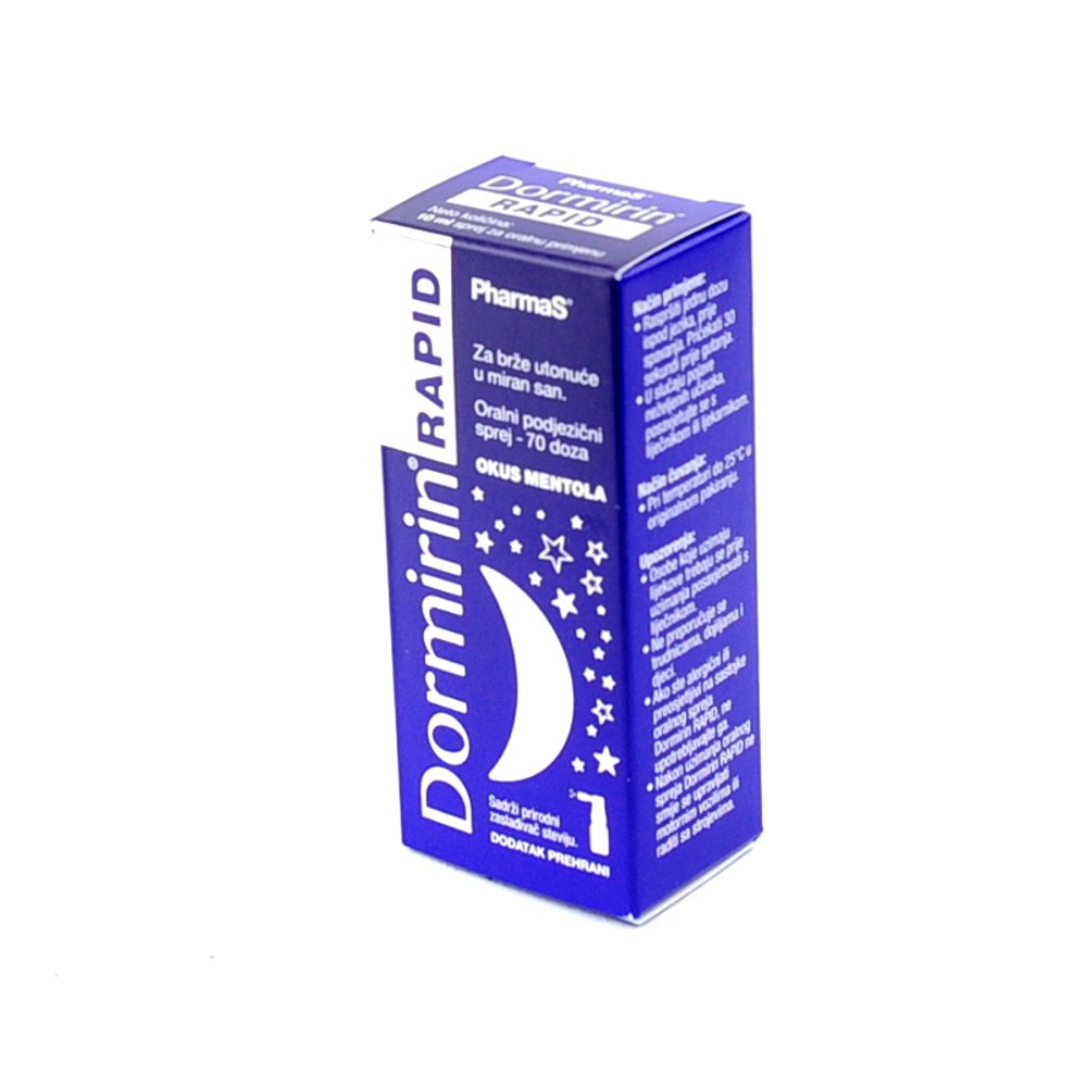 Dormirin® Rapid sprej, 10ml 1 Dormirin® Rapid sprej, 10ml
