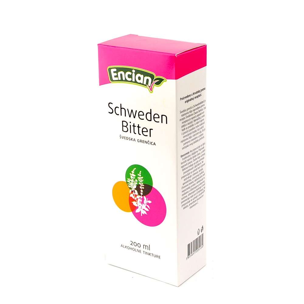 Schweden Bitter tinktura Encian 1 Schweden Bitter tinktura Encian