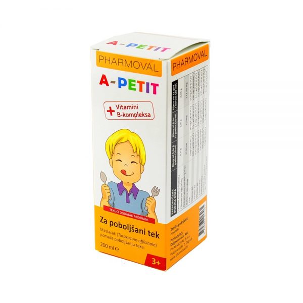 APetit Bkompleks sirup 200ml poboljšanje apetita kod djece
