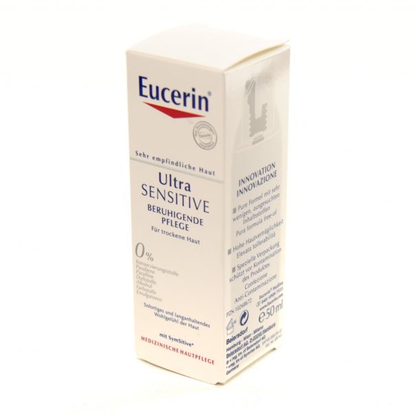 Eucerin® UltraSensitive krema za suhu kožu lica, 50 mL