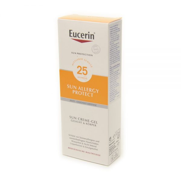 Eucerin® Sun krema-gel za zaštitu kože osjetljive na sunce SPF25