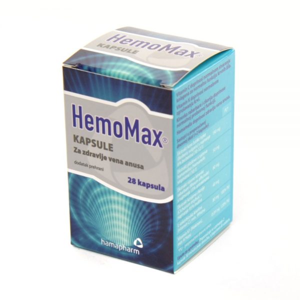 Hamapharm HemoMax, 28 kapsula