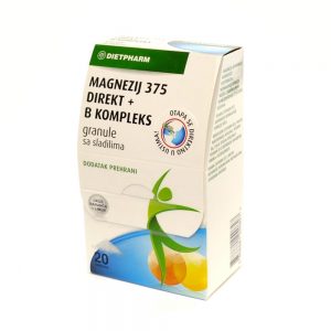 Dietpharm Magnezij 375 direkt+B kompleks