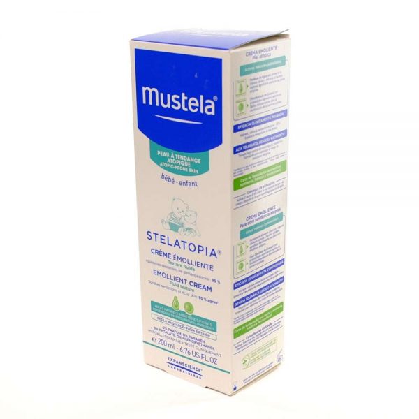 Mustela Stelatopia® emolijentna krema, 200 mL