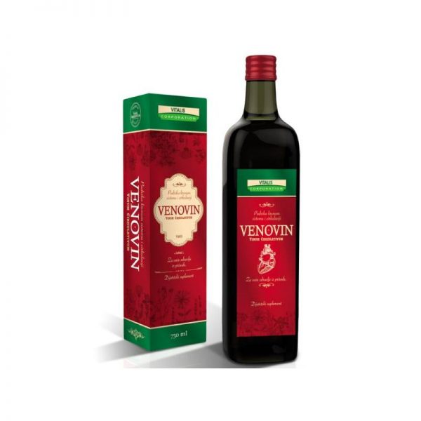 Venovin 750ml - dodatak prehrani, podrška krvožilnom sustavu i cirkulaciji