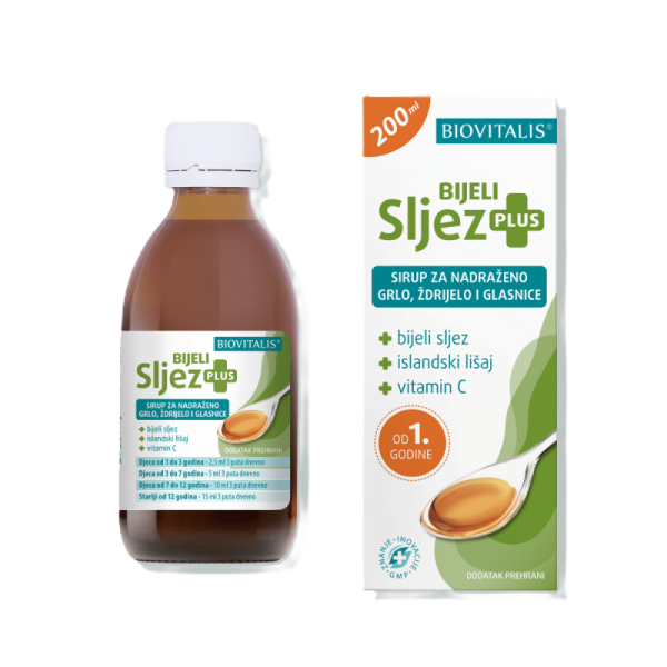 BIOVITALIS® Bijeli Sljez PLUS