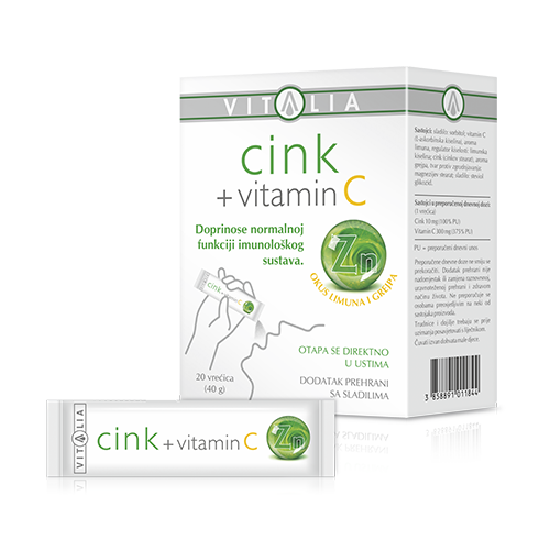 cink vitalia cink + vitamin c