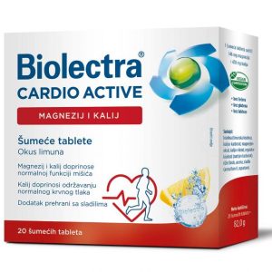 biolectra cardio active šumeće tablete s magnezijem i kalijem